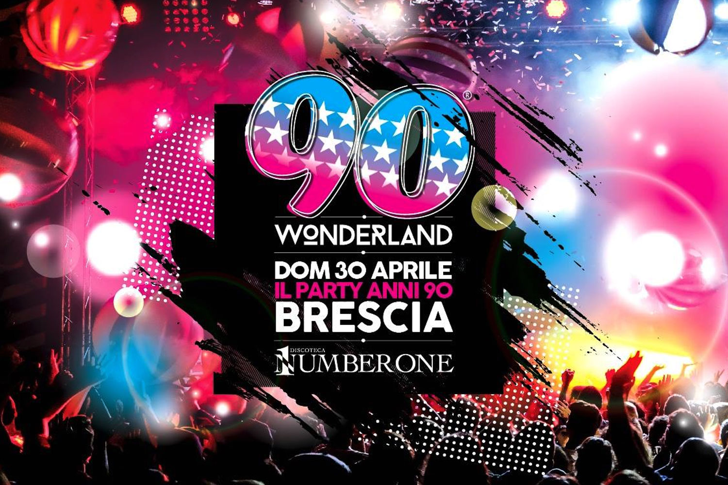 90 Wonderland Party anni ’90