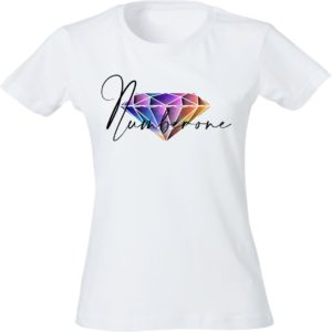 t-shirt-donna-diamante-colorato-bianca
